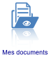 Bouton d'accès au menu « Mes documents »