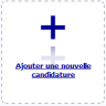 Bouton permettant de démarrer une nouvelle inscription