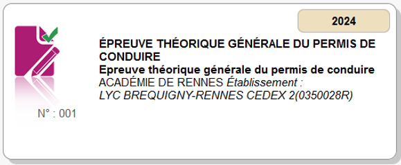 Exemple d'une candidature ETG