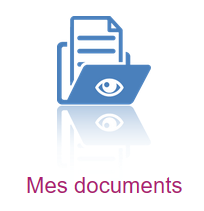 Bouton d'accès au menu « Mes documents »
